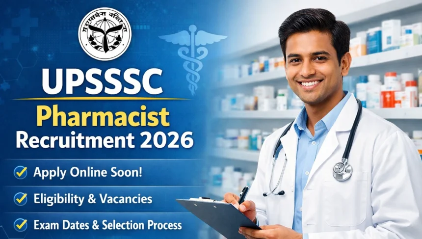 UPSSSC Pharmacist Recruitment 2026