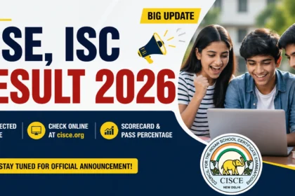 ICSE, ISC Result 2026
