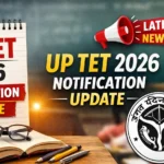 UP TET 2026 Notification Update