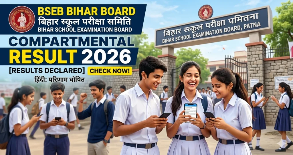 BSEB Bihar Board Compartmental Result 2026