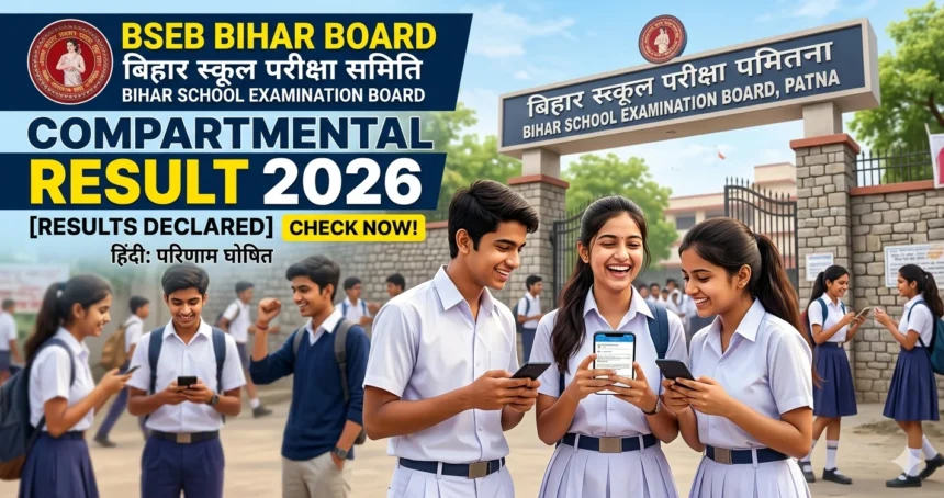 BSEB Bihar Board Compartmental Result 2026