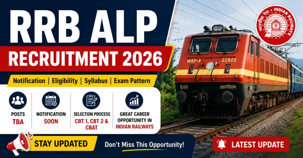 RRB ALP Recruitment 2026