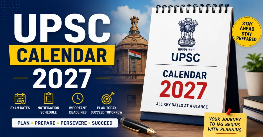 UPSC Calendar 2027