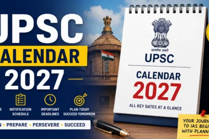 UPSC Calendar 2027