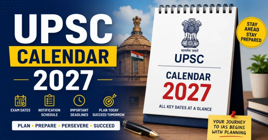 UPSC Calendar 2027