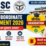 UPSSSC Lower Subordinate Recruitment 2026