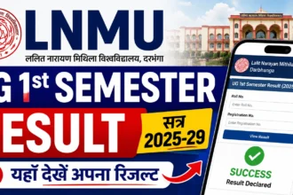 LNMU UG 1st Semester Result (सत्र 2025-29)