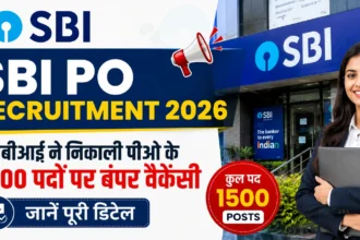 SBI PO Recruitment 2026
