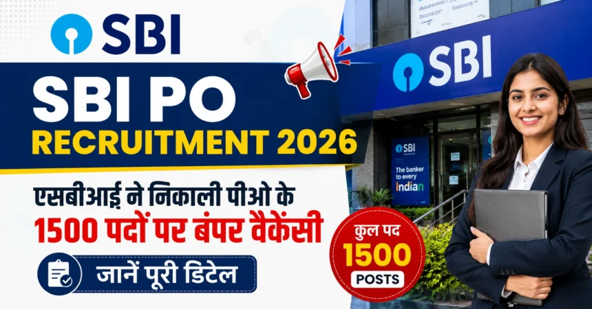 SBI PO Recruitment 2026
