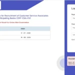 IBPS CSA Mains Result 2026