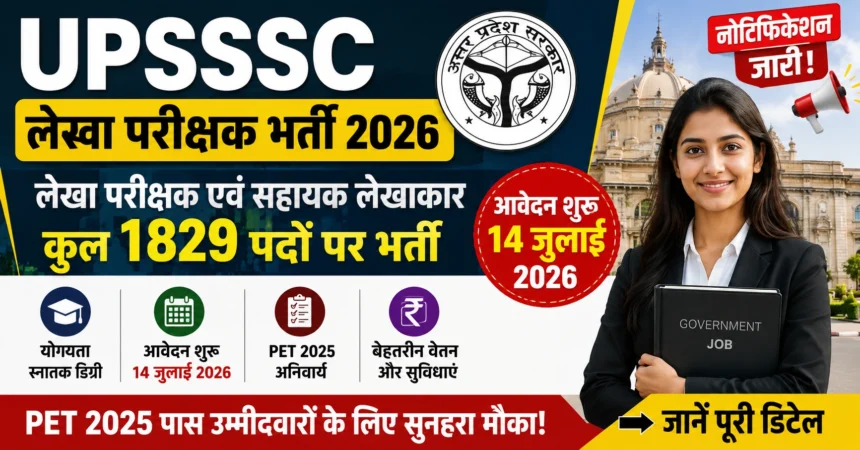 UPSSSC Auditor Recruitment 2026
